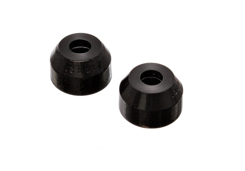 Energy Suspension eng9.13105G Tie Rod Dust Boot Set - Black Round Style