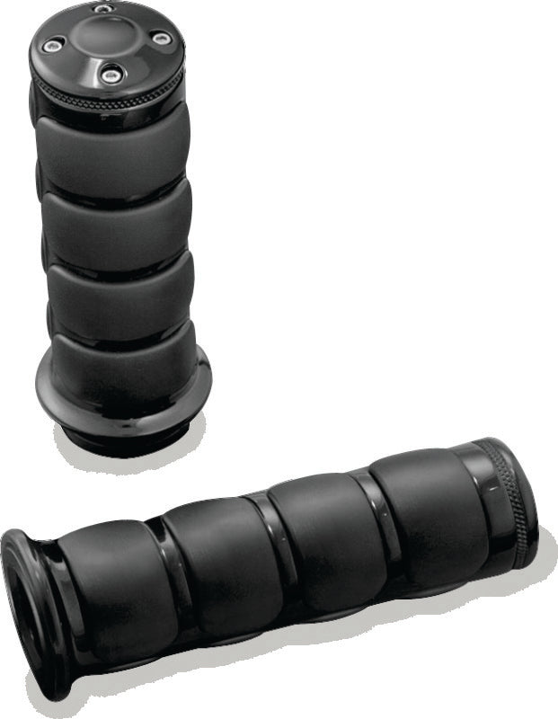 Kuryakyn ISO Grips for Sportbikes, Black - Part Number 6344