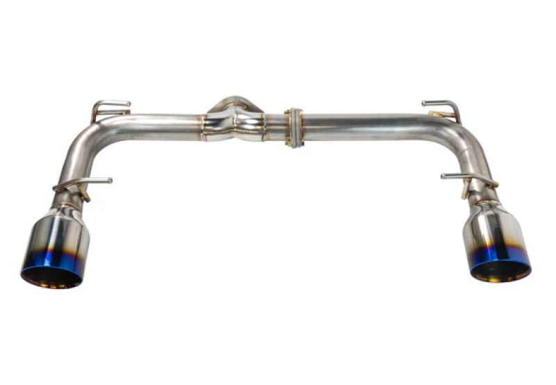 Remark Axle-Back Exhaust with Titanium Double-Wall Tips for 2022+ Subaru BRZ and Toyota GR86