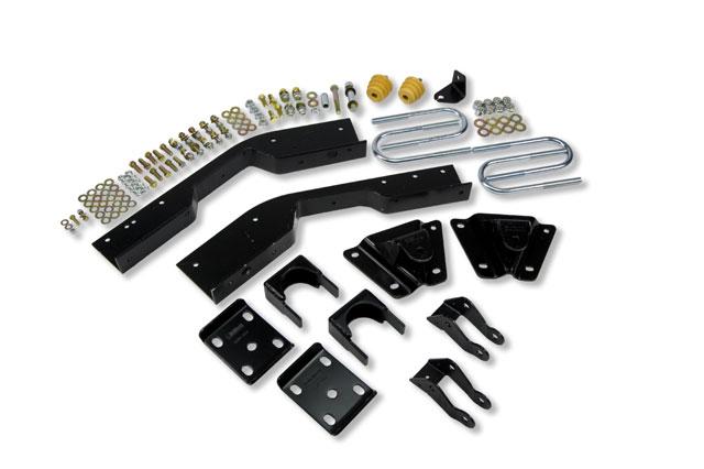 Belltech 6624 Rear Axle Flip Kit for 1992-1994 Chevrolet and GMC C2500 Suburban, 7-Inch Rear Drop