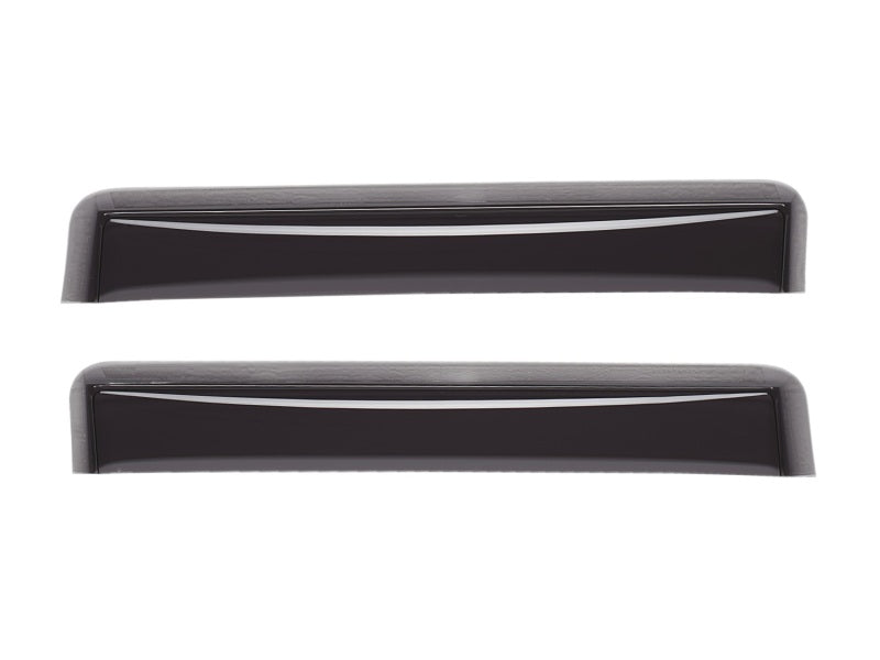 WeatherTech 19-24 Dodge Ram 1500/10-26 Dodge Ram 2500/3500 Front Window Deflectors – Dark Tint, Part Number WET80557IMB