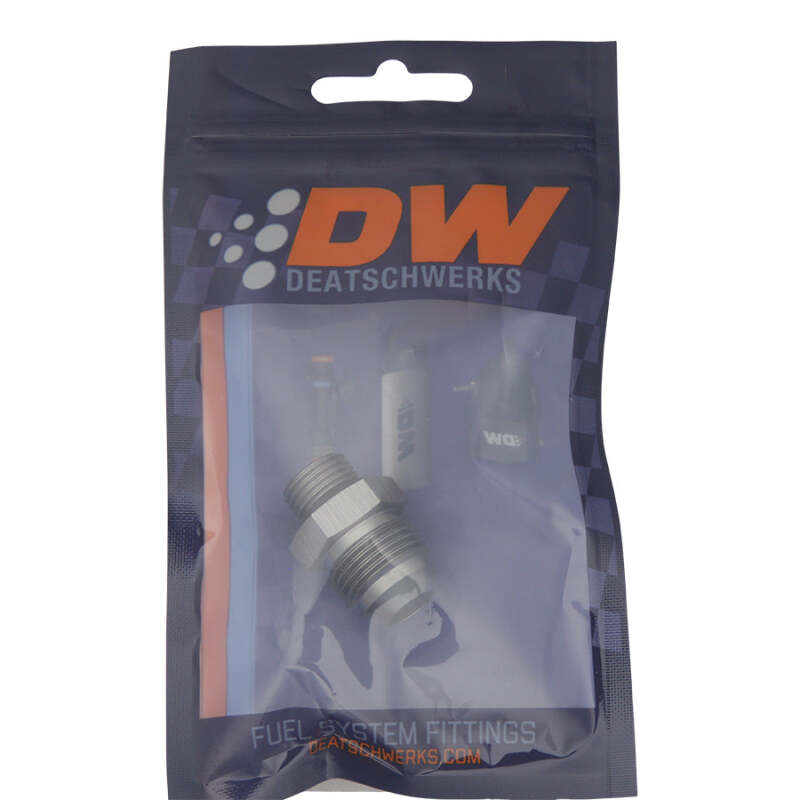 DeatschWerks 6AN ORB Male to 8AN Male Flare Adapter with O-Ring, DWK6-02-0405