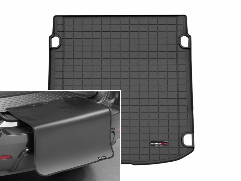 WeatherTech 25-25 Audi A5 Trunk Cargo Liner with Bumper Protector - Black