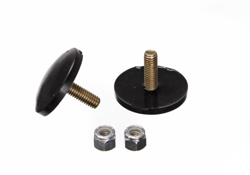 Energy Suspension eng9.9132G Ultra Low Profile Button Bump Stop Set - Black