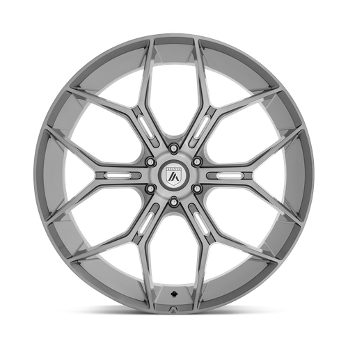Asanti Black ABL-38 Monarch Truck 24x10 Titanium Brushed Wheel, 20mm Offset, 6x5.5 Bolt Pattern