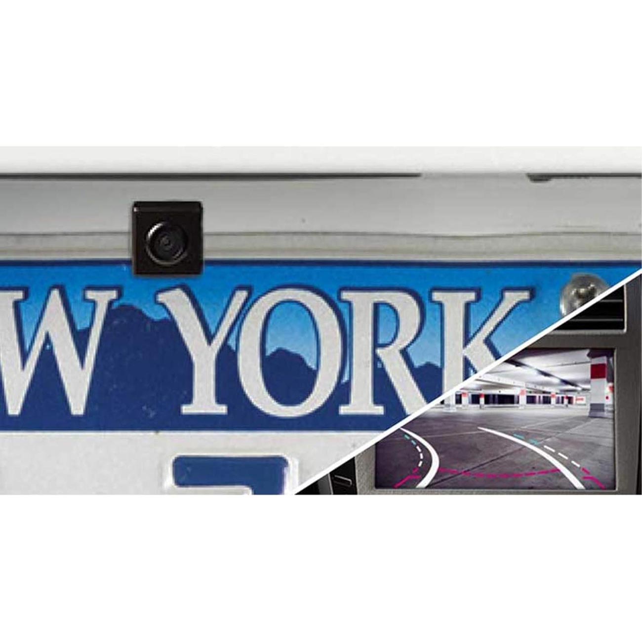 Audiovox VOXX-ADAS License Plate Mounted Backup Camera