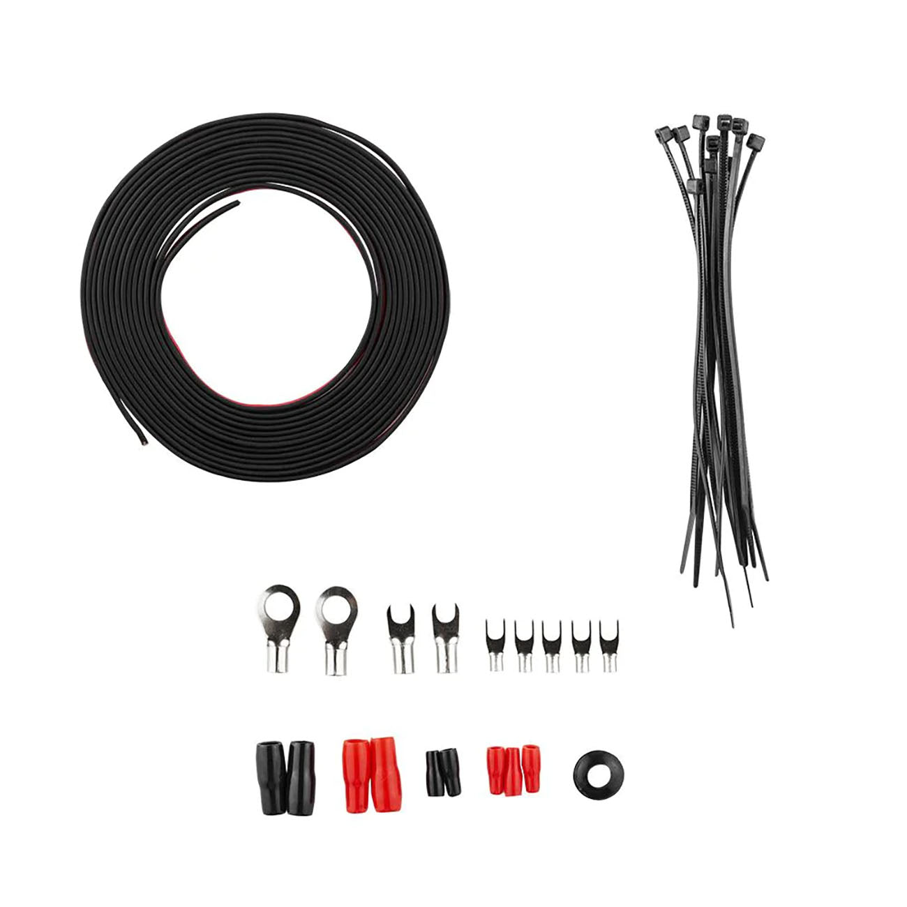 DS18 0 Gauge Amplifier Wiring Kit CCA Ultra Flex - 3500 Watts RMS