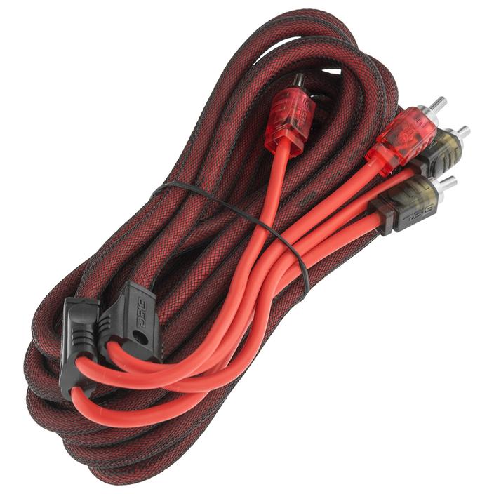 DS18 AMPkit4DS 4 Gauge Amplifier Wiring Kit with CCA Ultra Flex Cable - 1680 Watts RMS Power Handling