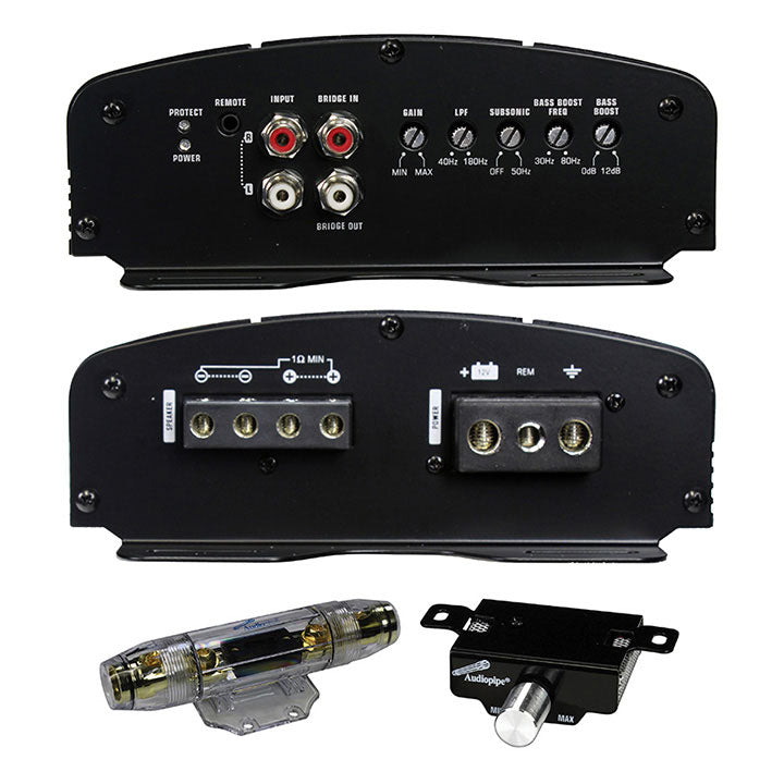 Audiopipe APCLE10001D Class D Power Amplifier – 1000W by AUDIOPIPEMAP