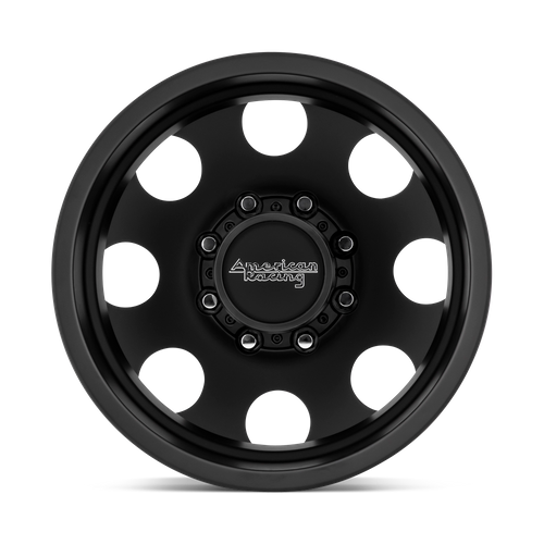 American Racing AR204 Baja Dually 17x6-Inch 8x6.5-Inch Satin Black Wheel