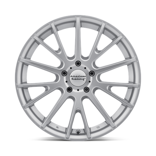 American Racing AR904 16-Inch Silver Machined Wheel, 16 x 7 Inches, 5 x 4.5-Inch Bolt Pattern, 40mm Offset