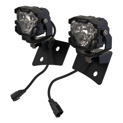 Morimoto Offroad BAF035 4B A-Pillar Brackets for 2007–2017 Jeep Wrangler JK