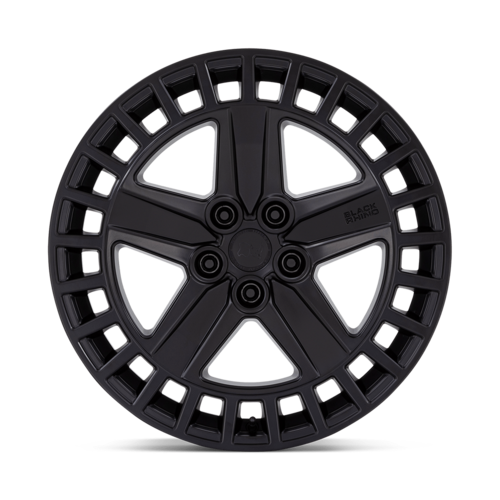 Black Rhino Hard Alloys Alston 20-Inch Matte Black Wheel, 5x120 Bolt Pattern, +25 Offset