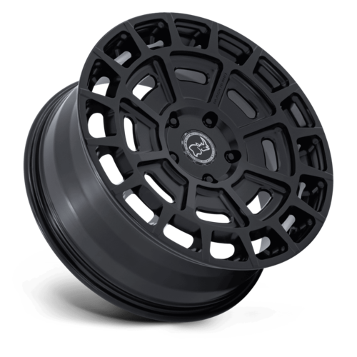 Black Rhino Hard Alloys BR404 Voltaic 20-Inch Matte Black Wheel, 5x5.5 Bolt Pattern, +35 Offset