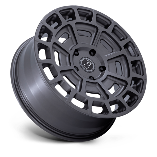 Black Rhino Hard Alloys BR404 Voltaic 20-Inch Matte Gunmetal Wheel, 5x5.5-Inch Bolt Pattern, +35 Offset