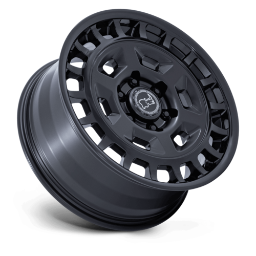 Black Rhino Hard Alloys BR405 Rover 18x8 Wheel, 6x130 Bolt Pattern, +32 Offset, Matte Black with Gloss Black Lip