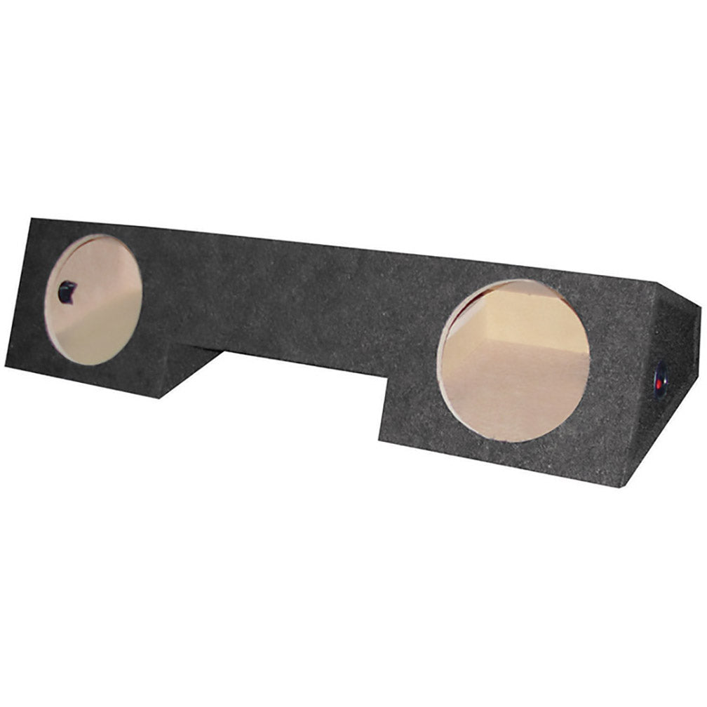 QPower Dodge Extended-Cab Dual 10-Inch Sealed Empty Woofer Box (96-01) - View 1