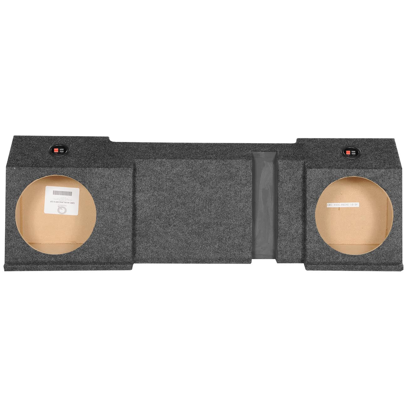 QPower Dual 10-inch Woofer Enclosure for Chevy Avalanche and Cadillac Escalade E - View 5