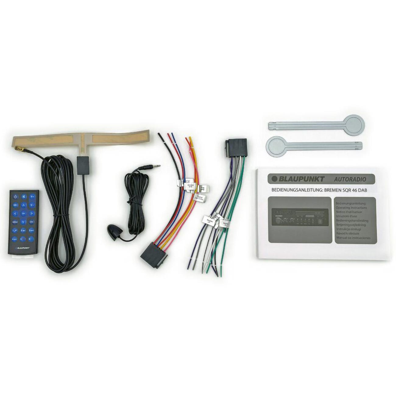 Blaupunkt 1-Din Radio Mechless with 50x4 Channel Output, USB, SD, Bluetooth, Fix - View 5