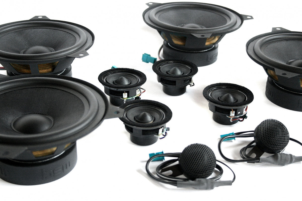 Bavsound Stage One Speaker Upgrade for E46 Sedan with Harman Kardon
