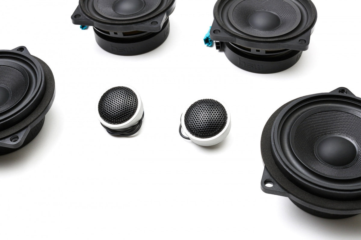 Bavsound Stage One BMW Speaker Upgrade for E84 X1 with Standard Hi-Fi/Premium Top Hifi
