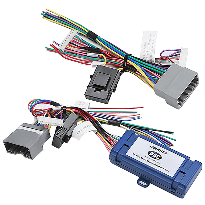 PAC Radio Interface for 2004-2017 Chrysler, Dodge, and Jeep Can Bus Radios - Model C2RCHY4