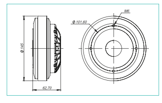 Beyma Loudspeaker CD-2514Fe/PK