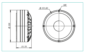 Beyma Loudspeaker CD-2514Nd/Ti