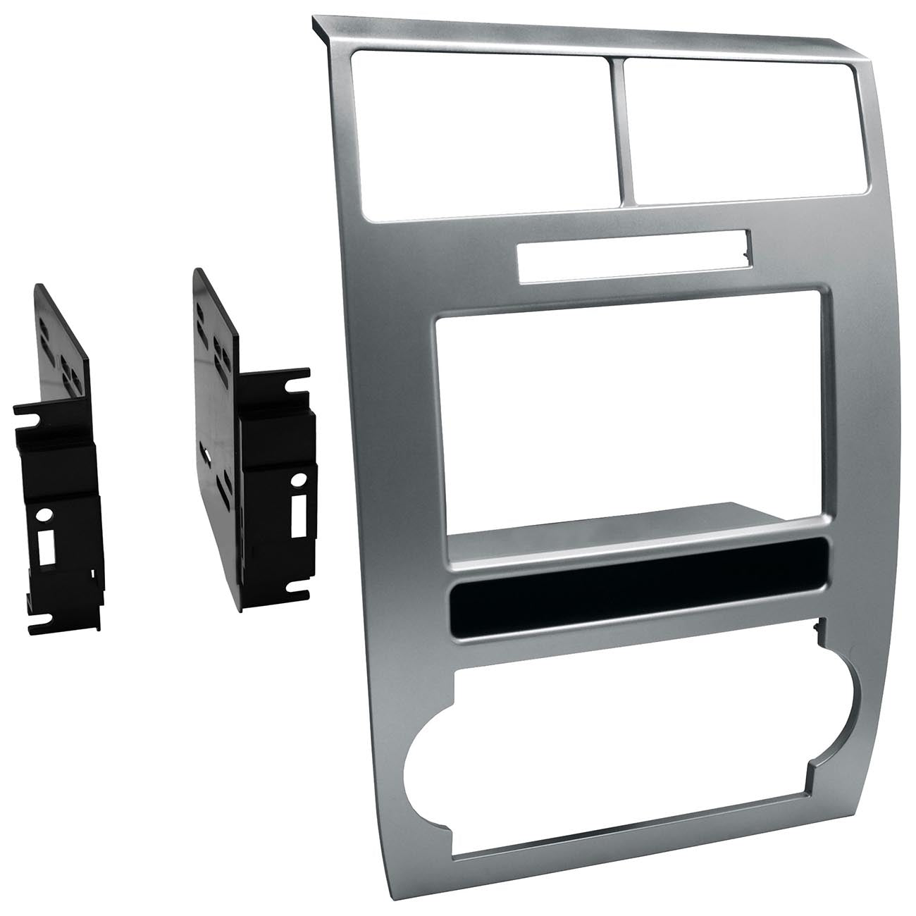 American International D. Din Kit for Dodge Magnum 2005-2007 & Dodge Charger 2006-2007, Silver - Part CDK639S