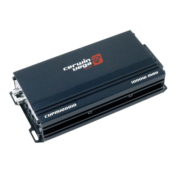 Cerwin-vega Mobile Cvpm1000.1d Performance Series Cvpm1000.1d 1,000-watt-max Mini Monoblock Class-d Amplifier For Vehicles, With Wired Remote