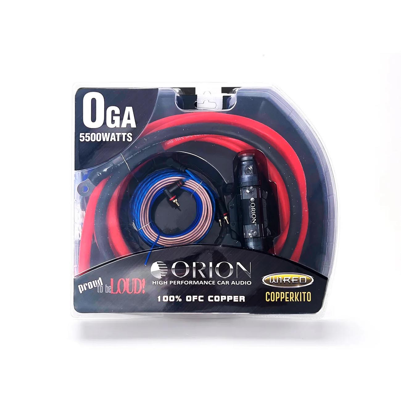 Orion XTR 0 Gauge Amplifier Wiring Kit with 100% OFC Copper Conductors - 5500 Wa - View 2