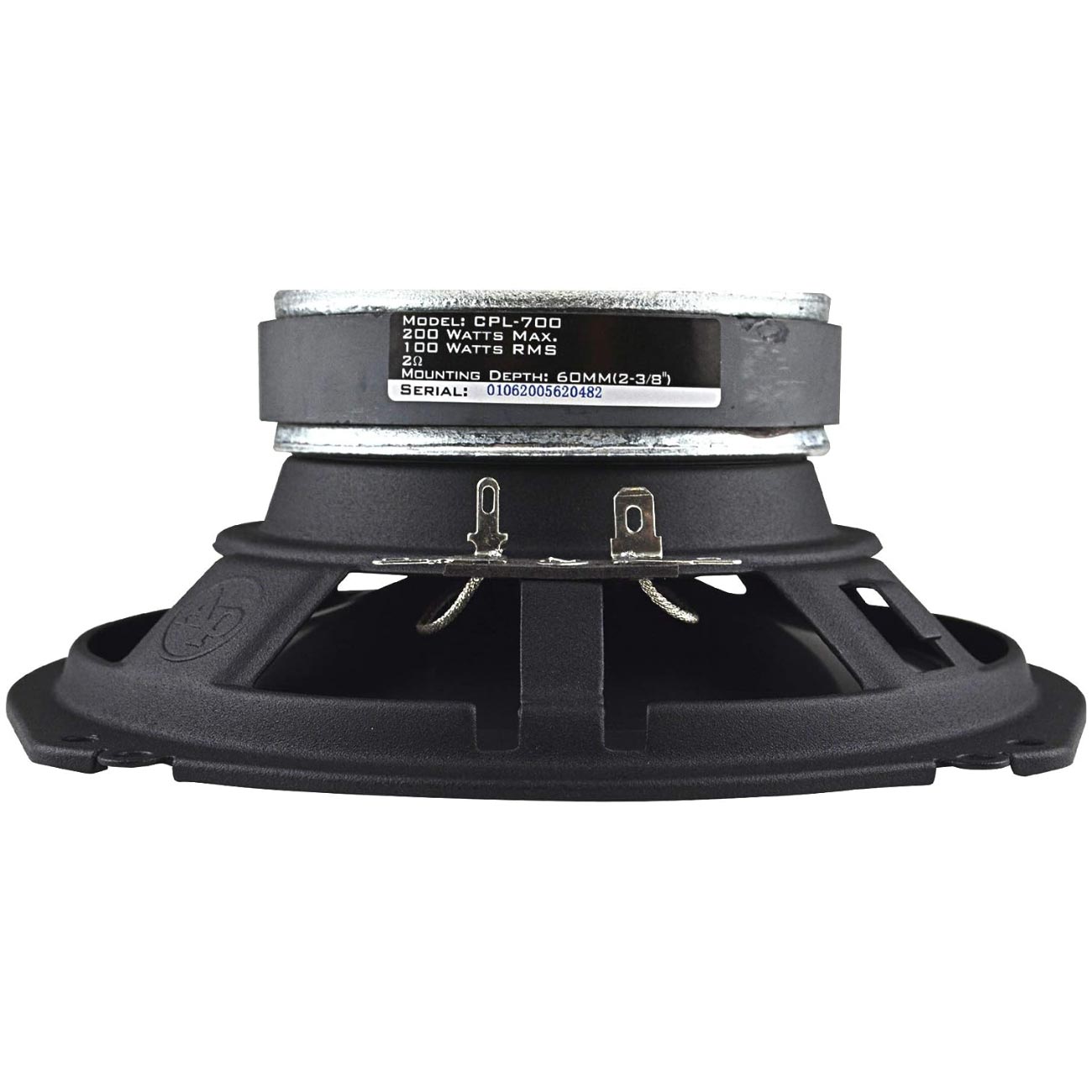 Audiopipe CPL700 Shallow Mount 7-Inch Low/Mid Frequency Speakers (Pair)