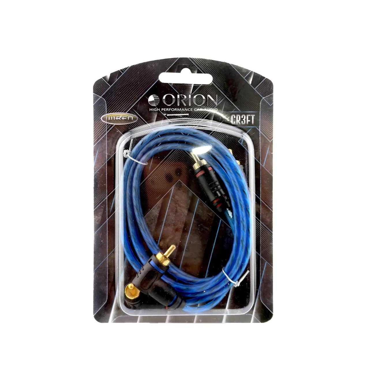Orion 3' CCA 2-Channel RCA Cable - Translucent Blue - View 2