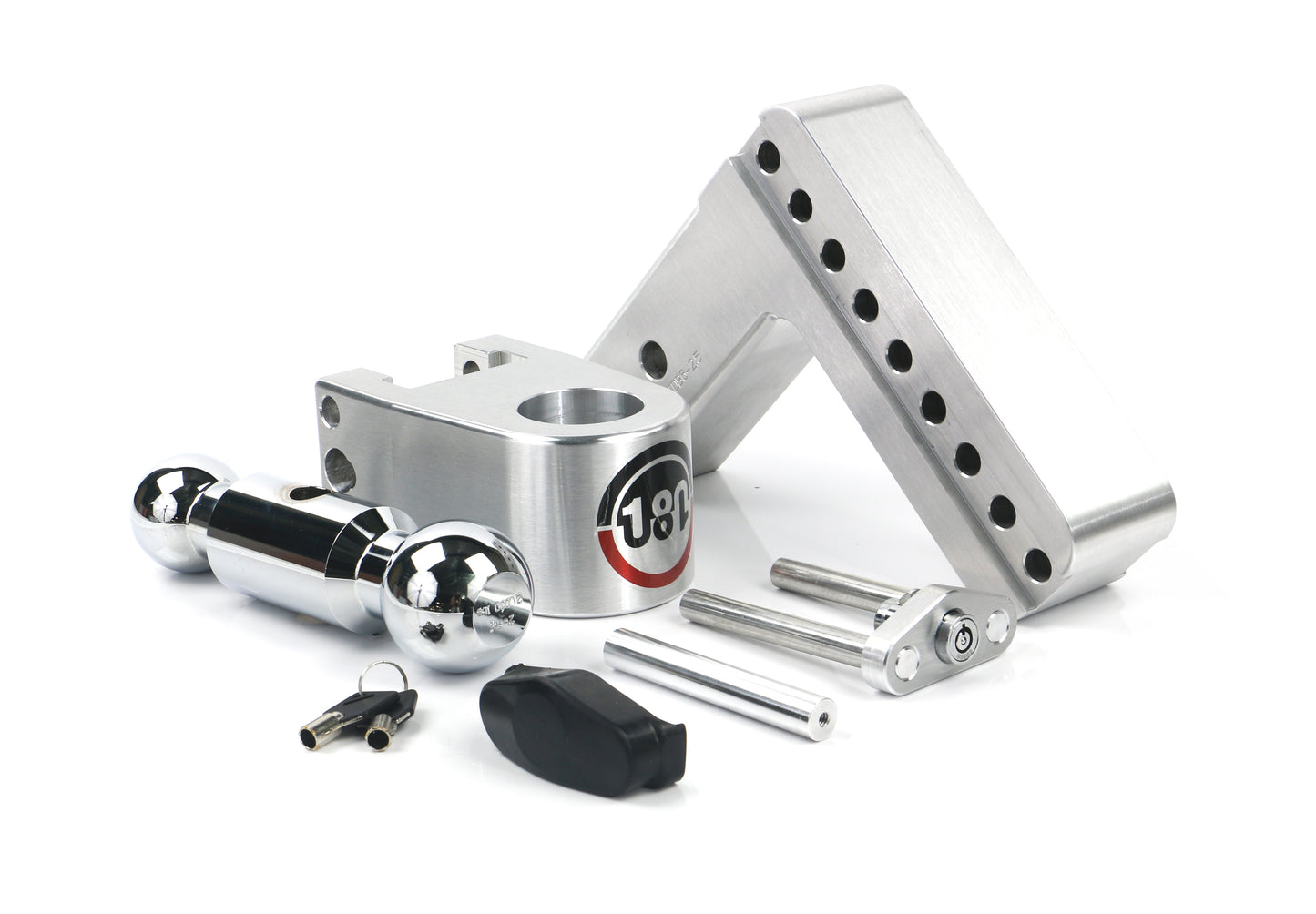 Weigh Safe - CTB6-2.5 - Trailer Hitch - 180 Hitch Chrome Ball 6" Drop Hitch with 2.5" Shank - P/N: CTB6-2.5