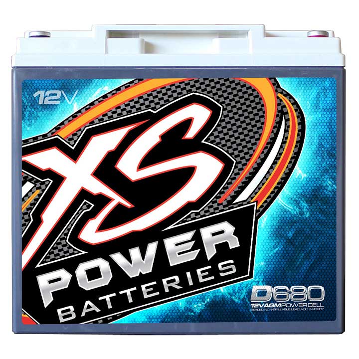 XS Power D680 12 Volt Power Cell with 1000 Max Amps and 20Ah Capacity