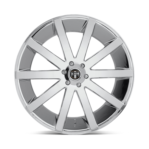 DUB 1PC S120 Shot Calla 26x10 Chrome Wheel, 6x5.5 Bolt Pattern, +20 Offset
