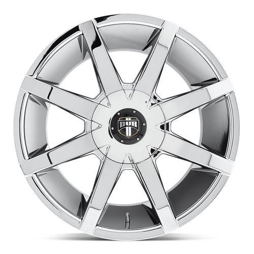 DUB 1PC S201 Push 22x9.5 Chrome Wheel, 6x135/6x139.7 Bolt Pattern, +25 Offset