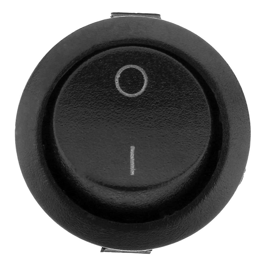 Nippon Round Rocker Switch, 10-Pack