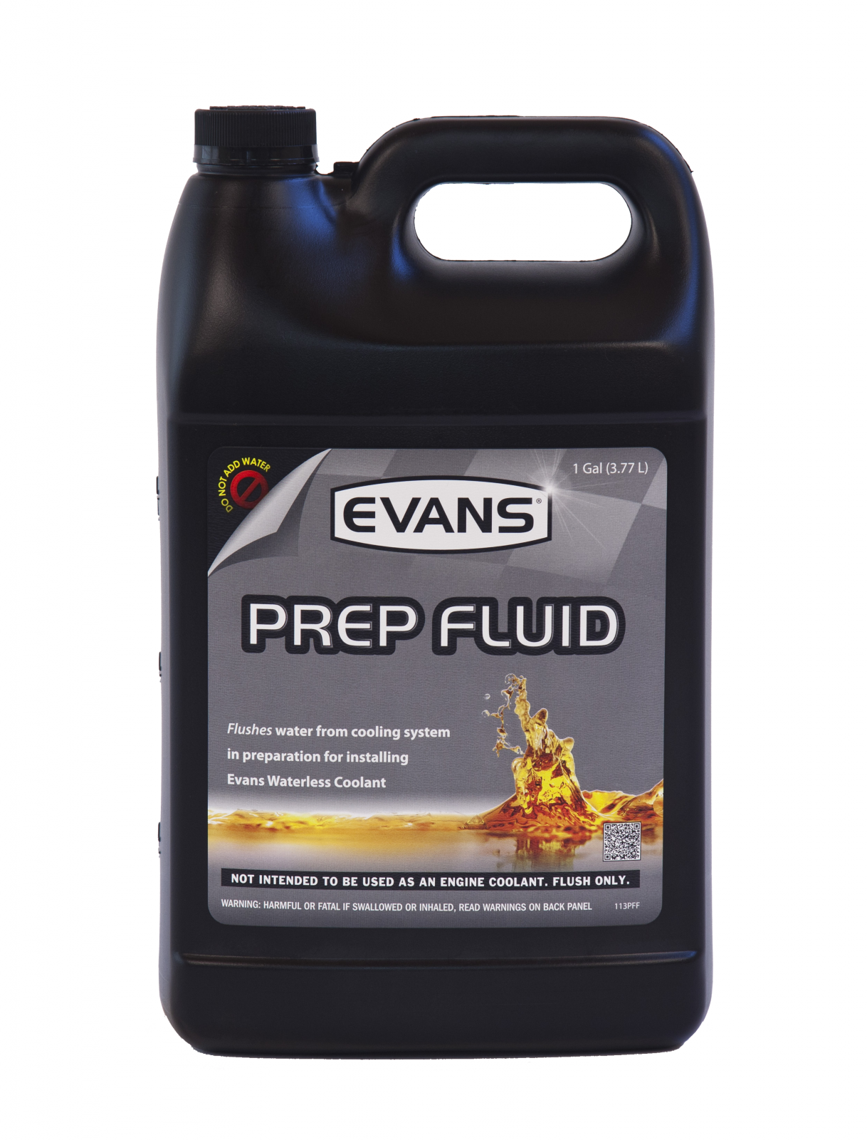 Evans Cooling - EC42001 - Waterless Coolant - Waterless Prep Fluid Gallon .