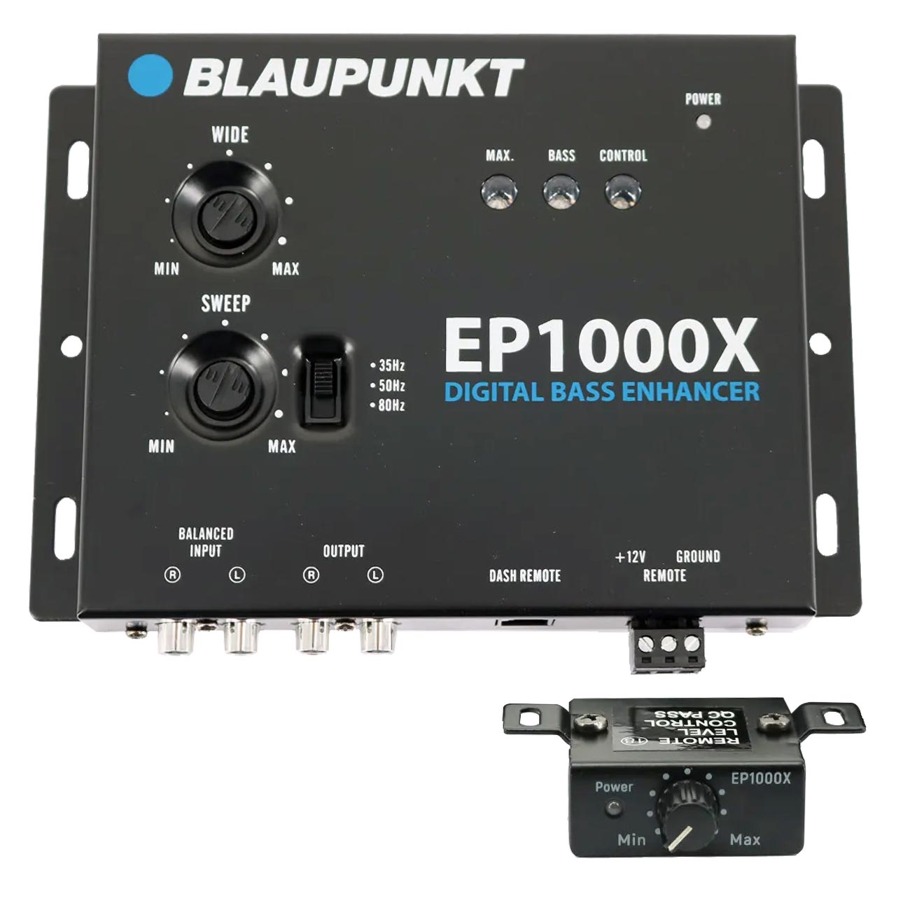 Blaupunkt EP1000XPRO Digital Bass Enhancer Processor with Dash Mount Control - View 2