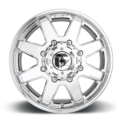 Fuel 1PC D536 Maverick 20x8.25 Chrome Dually Wheel, 8x6.5 Bolt Pattern, +122 Offset