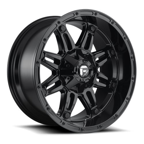 Fuel 1PC D625 Hostage 20-Inch Gloss Black Wheel, 8x170 Bolt Pattern, +1 Offset