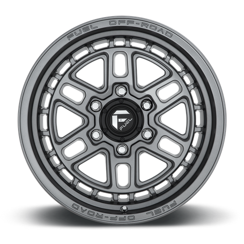 Fuel 1PC D668 Nitro 17x9 Matte Gunmetal Wheel, 6x5.5 Bolt Pattern, -12 Offset