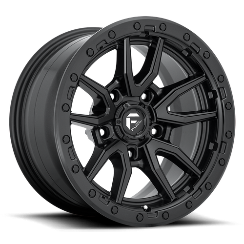 Fuel 1PC D679 Rebel 22-Inch Matte Black Wheel, 6x5.5 Bolt Pattern, +20 Offset