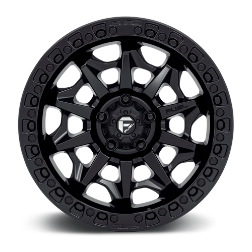 Fuel 1PC D694 COVERT 18x9 Matte Black Wheel, 6x135, +1 Offset