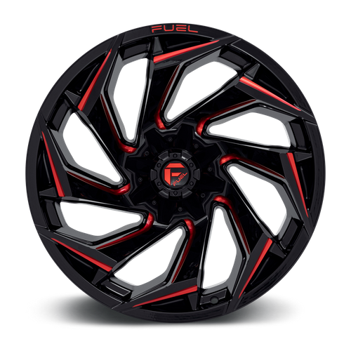 Fuel 1PC D755 Reaction 22x10 Wheel, 6x135/6x139.7 Bolt Pattern, -18mm Offset