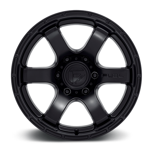 Fuel 1PC D766 RUSH 17x9 Satin Black Wheel, 6x5.5 Bolt Pattern