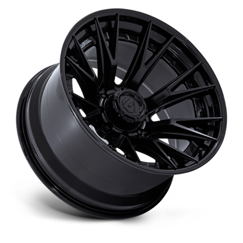 Fuel 1PC FC402 Catalyst 20x9 Wheel, 8x180 Bolt Pattern, +1 Offset, Matte Black with Gloss Black Lip