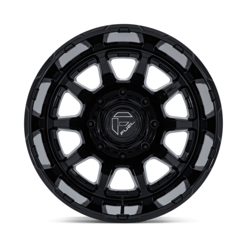Fuel 1PC D911 Circuit Dually 22-Inch Gloss Black Wheel, 8x200 Bolt Pattern, -202 Offset