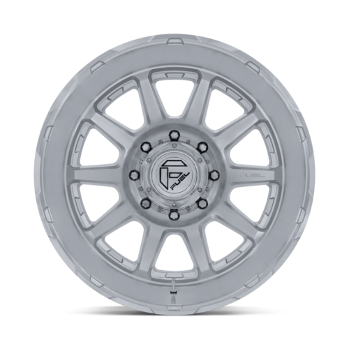 Fuel 1PC D912 Circuit Dually 20-Inch Wheel, 8.25-Inch Width, 10x225 Bolt Pattern, -202 Offset, Gloss Silver